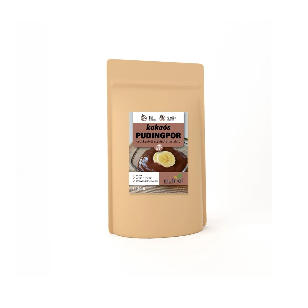 Inutrial Kakaós pudingpor csökkentett szénhidráttartalmú