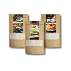 keto pizza, keto kenyér, keto palacsinta keverékek csomagban, jó áron