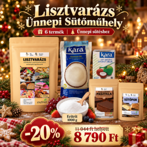 Lisztvarázs – Ünnepi Sütőműhely csomag – 20% kedvezménnyel